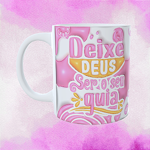 Caneca Personalizada - Deixe Deus ser o seu guia