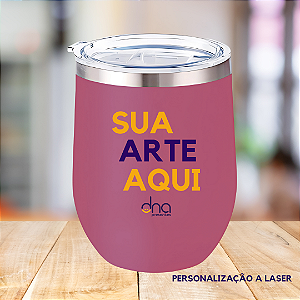 Copo Térmico Cuia - (Sua Arte Aqui) - Vinho
