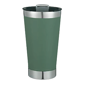 Copo Térmico com Abridor  - Verde militar
