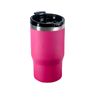 Copo Térmico com 2 Tampas 420ml - Pink