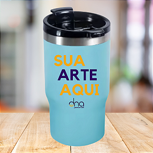 Copo Térmico com 2 Tampas 420ml - ( Sua Arte Aqui) - Tifany
