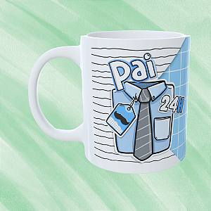 Caneca Personalizada Pai + Gravata