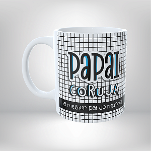 Caneca Personalizada Papai coruja