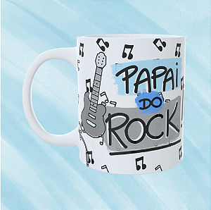 Caneca Personalizada Papai do Rock