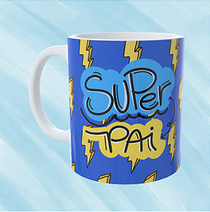 Caneca Personalizada meu herói - Melhor pai do mundo