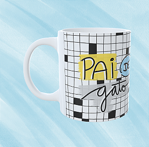 Caneca Personalizada - Pai de gato