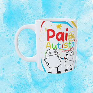 Caneca Personalizada - Pai de autista