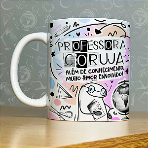 Caneca Personalizada - Professora coruja