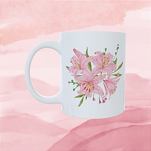 Caneca Personalizada - Como um lírio entre os espinhos , é a minha amada entre os jovens.