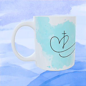 Caneca Personalizada - O Pai me amou primeiro