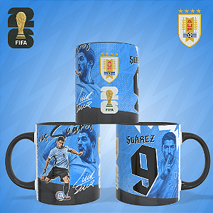 Caneca Personalizada - Uruguai - Suárez