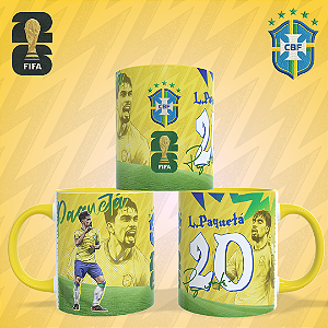Caneca Personalizada - Brasil - L.Paquetá