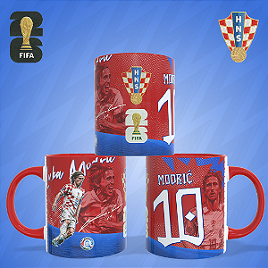 Caneca Personalizada - Croácia - Modric
