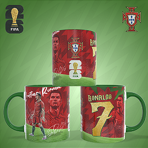 Caneca Personalizada - Portugal - Ronaldo