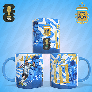 Caneca Personalizada - Argentina - Messi