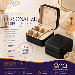 Porta Joias - Cor Preto