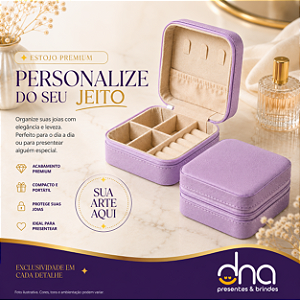 Porta Joias - Cor Lilas
