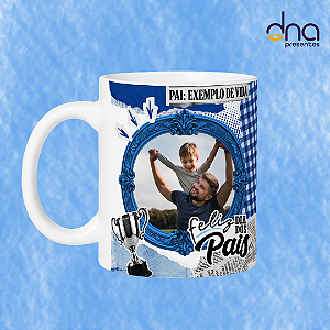 Caneca Personalizada - Feliz dia dos pais + Foto
