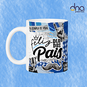 Caneca Personalizada - Exemplo de vida - Feliz dia dos pais