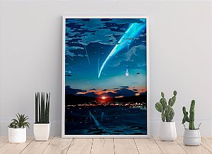 Quadro Artístico Cometas