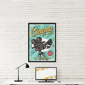 Quadro Decorativo Vintage Cinema