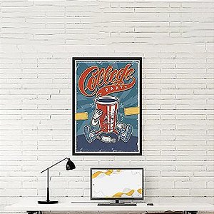 Quadro Decorativo Vintage College Party