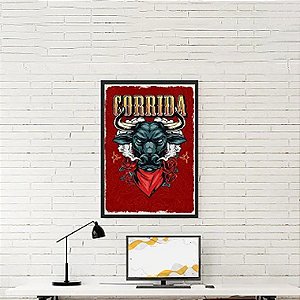 Quadro Decorativo Vintage Corrida