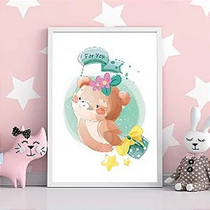 Quadro Decorativo Infantil Bear For You