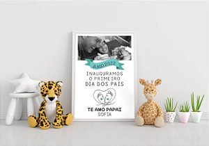 Quadro Personalizado Pezinho do Bebê