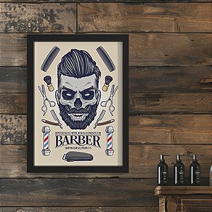 Quadro Decorativo Barbearia Shop Products