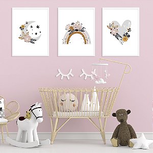 Quadro Decorativo Infantil Moon