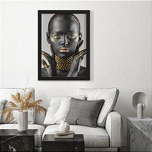 Quadro Decorativo Womens Gold To Paste