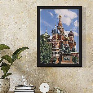 Quadro Decorativo Paisagem Catedral de São Basílio