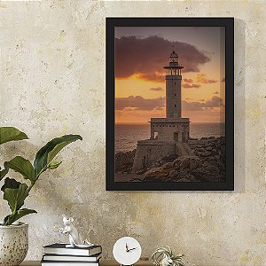 Quadro Decorativo Paisagem Farol