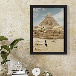 Quadro Decorativo Paisagem Pirâmide