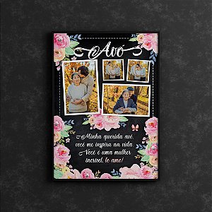 Quadro Personalizado Vovó 02