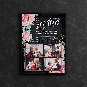 Quadro Personalizado Vovó 03