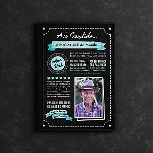 Quadro Personalizado Vovô 01