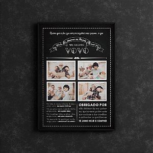 Quadro Personalizado Vovô 03