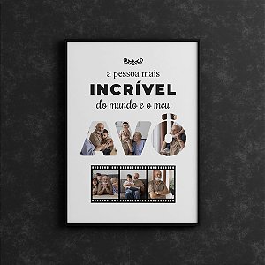 Quadro Personalizado Vovô 05