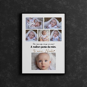 Quadro Personalizado Bebê 03