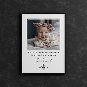 Quadro Personalizado Bebê 05