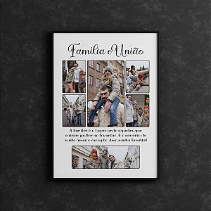 Quadro Personalizado Família 05