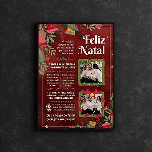 Quadro Personalizado Natal 03