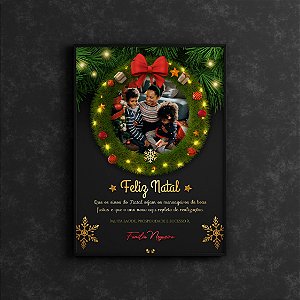 Quadro Personalizado Natal 04