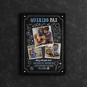 Quadro Personalizado Papai 01