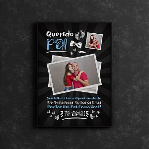 Quadro Personalizado Papai 04
