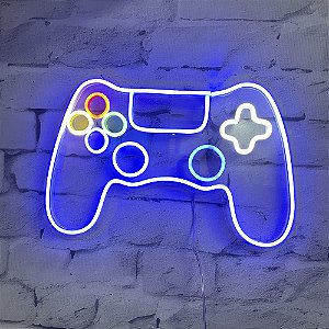 Painel Neon LED - Console Play