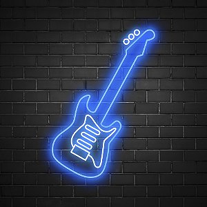 Painel Neon LED - Guittar