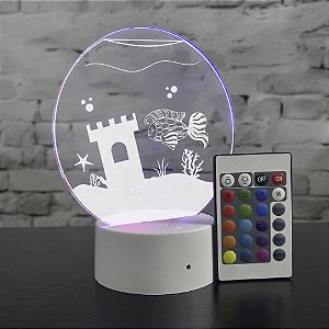 Luminária Touch Aquário